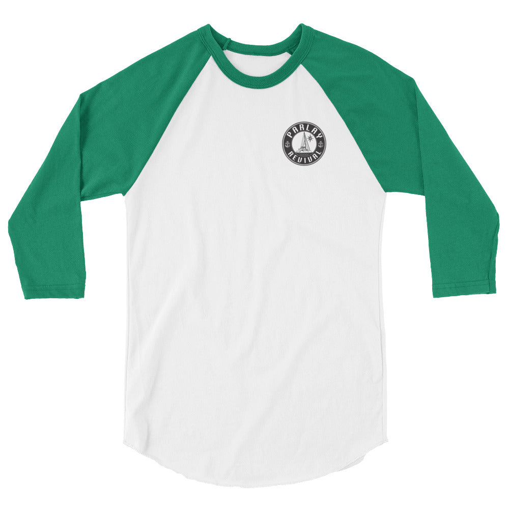 3/4 sleeve raglan shirt