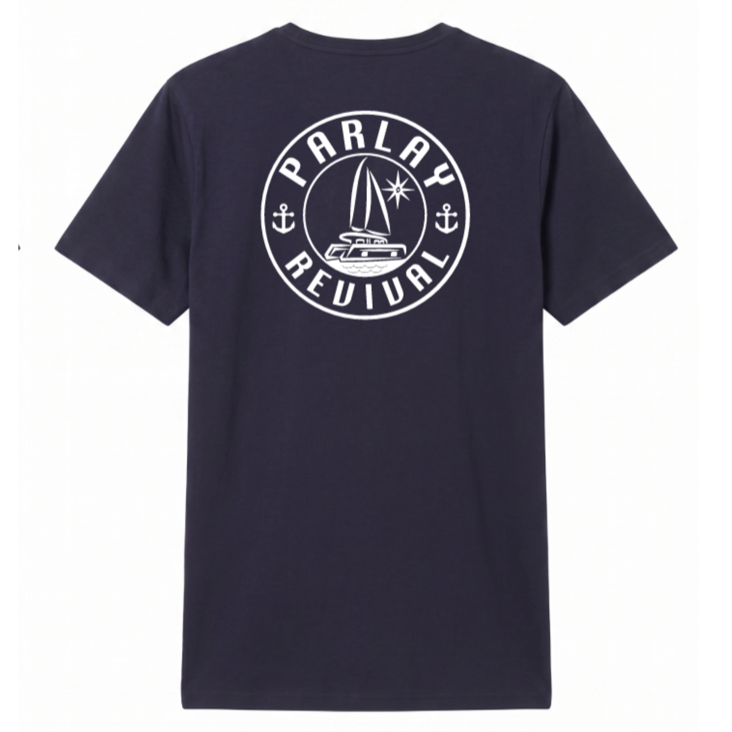 Short Sleeve Curved Hem Tee - Unisex